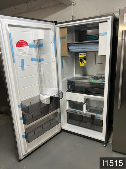 Frigidaire Professional 18.9-cu ft Frost-free Upright Freezer ( Smudge-Proof Stainless Steel ) ENERGY STAR Certified