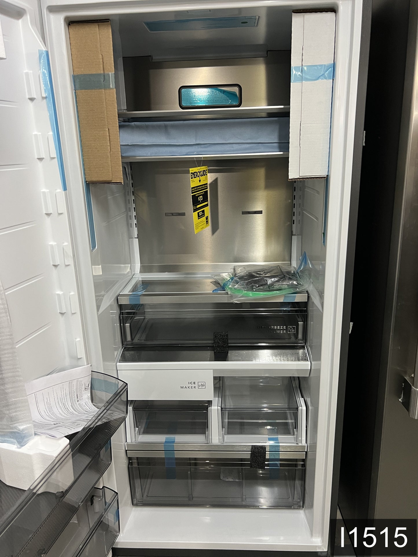 Frigidaire Professional 18.9-cu ft Frost-free Upright Freezer ( Smudge-Proof Stainless Steel ) ENERGY STAR Certified