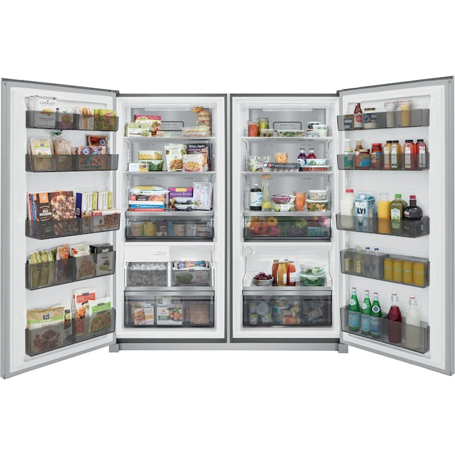 Frigidaire Professional 18.9-cu ft Frost-free Upright Freezer ( Smudge-Proof Stainless Steel ) ENERGY STAR Certified