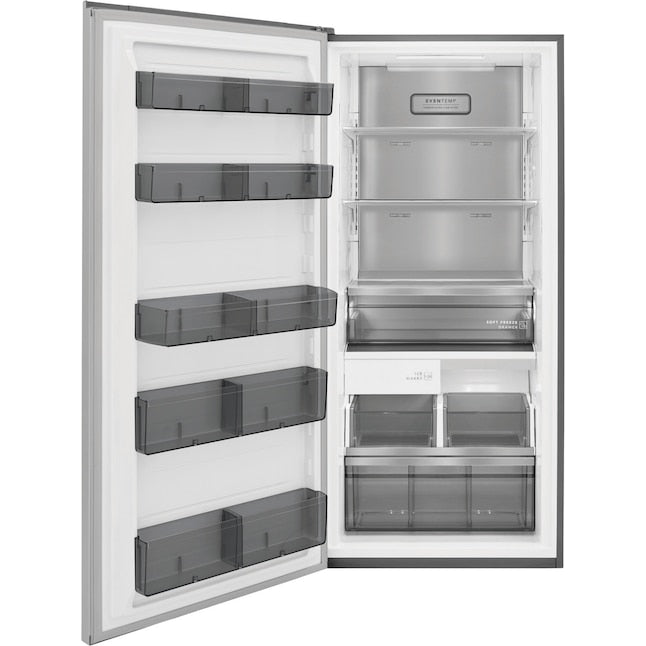 Frigidaire Professional 18.9-cu ft Frost-free Upright Freezer ( Smudge-Proof Stainless Steel ) ENERGY STAR Certified