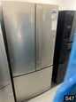 Frigidaire Counter-Depth 17.6-cu ft 3 -Door 31-in Wide French Door Refrigerator with Ice Maker ( Fingerprint-Resistant Stainless Look ) ENERGY STAR Certified
