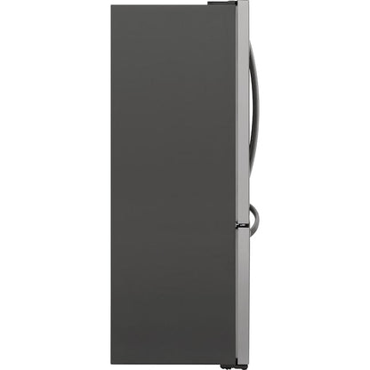 Frigidaire Counter-Depth 17.6-cu ft 3 -Door 31-in Wide French Door Refrigerator with Ice Maker ( Fingerprint-Resistant Stainless Look ) ENERGY STAR Certified