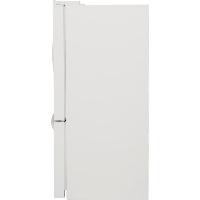 Frigidaire Standard-Depth 27.8-cu ft 3 -Door 36-in Wide French Door Refrigerator with Ice Maker with Water and Ice Dispenser ( White ) ENERGY STAR Certified