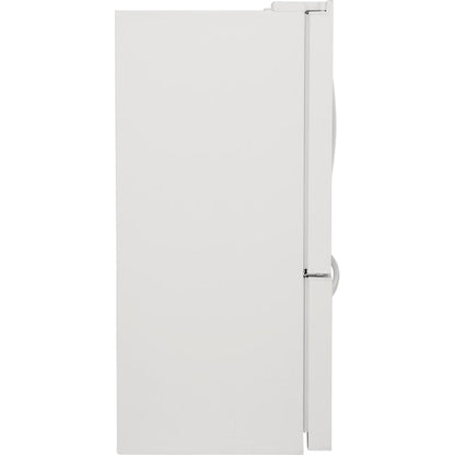 Frigidaire Standard-Depth 27.8-cu ft 3 -Door 36-in Wide French Door Refrigerator with Ice Maker with Water and Ice Dispenser ( White ) ENERGY STAR Certified