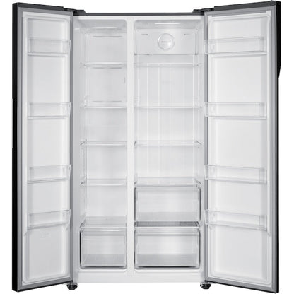 Frigidaire 21.4-cu ft Counter-Depth Side-by-Side Refrigerator ( Fingerprint-Resistant Stainless Look )