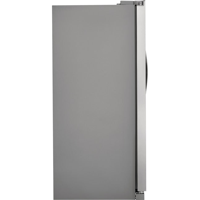 Frigidaire 22.3-cu ft Side-by-Side Refrigerator with Ice Maker ,Water and Ice Dispenser ( Stainless Steel ) ENERGY STAR Certified