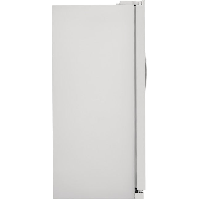 Frigidaire 22.3-cu ft Side-by-Side Refrigerator with Ice Maker ,Water and Ice Dispenser ( White ) ENERGY STAR Certified