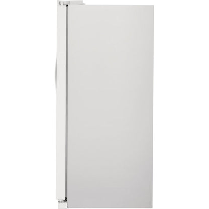 Frigidaire 22.3-cu ft Side-by-Side Refrigerator with Ice Maker ,Water and Ice Dispenser ( White ) ENERGY STAR Certified