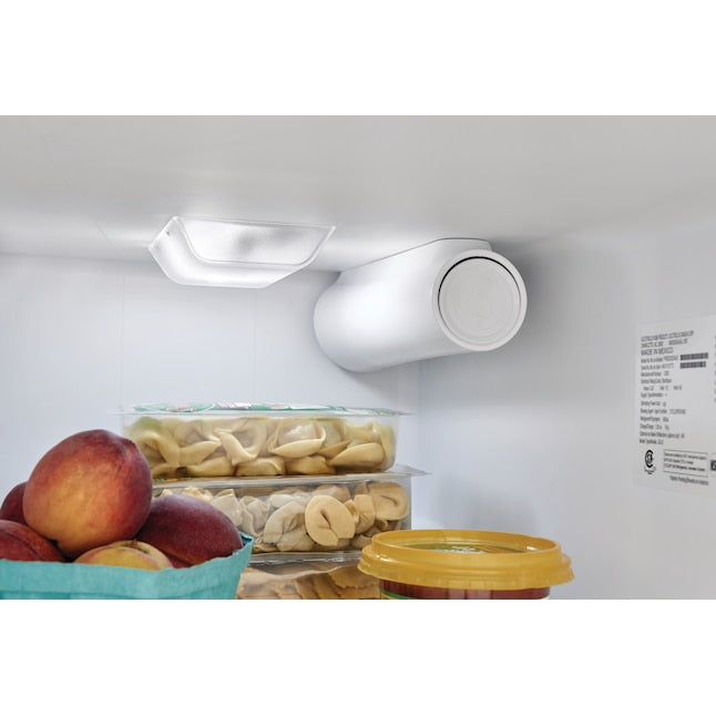 Frigidaire 22.3-cu ft Side-by-Side Refrigerator with Ice Maker ,Water and Ice Dispenser ( White ) ENERGY STAR Certified