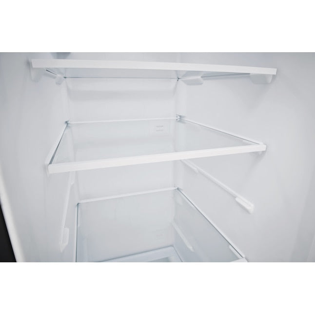 Frigidaire 25.6-cu ft Standard-Depth 36-in Wide Side-by-Side Refrigerator with Ice Maker ,Water and Ice Dispenser ( Black ) ENERGY STAR Certified