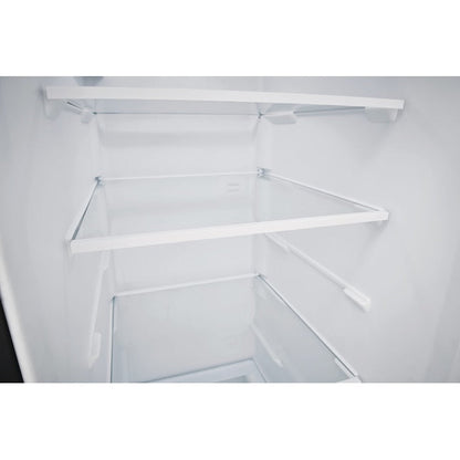 Frigidaire 25.6-cu ft Standard-Depth 36-in Wide Side-by-Side Refrigerator with Ice Maker ,Water and Ice Dispenser ( Black ) ENERGY STAR Certified