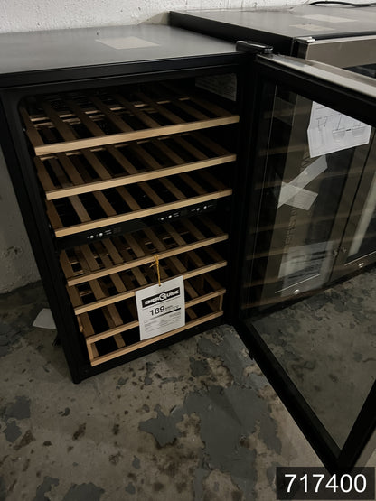 Frigidaire 21.5-in W 45 -Bottles Stainless Steel Dual Zone Cooling Freestanding Indoor Wine Cooler