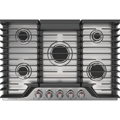 Frigidaire Gallery 30-in 5 burners Stainless steel Gas Cooktop
