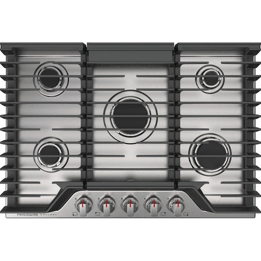 Frigidaire Gallery 30-in 5 burners Stainless steel Gas Cooktop
