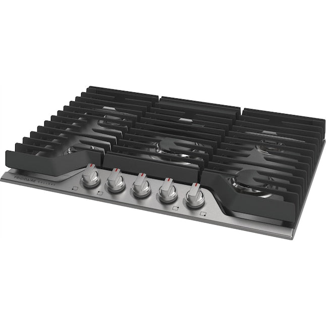 Frigidaire Gallery 30-in 5 burners Stainless steel Gas Cooktop