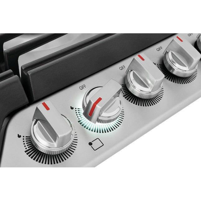 Frigidaire Gallery 30-in 5 burners Stainless steel Gas Cooktop