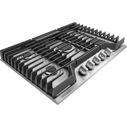 Frigidaire Gallery 30-in 5 burners Stainless steel Gas Cooktop