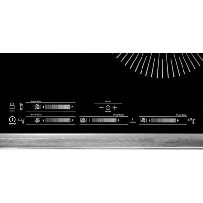 Frigidaire Gallery 30-in 4 burners Black Induction Cooktop with Bridge Element