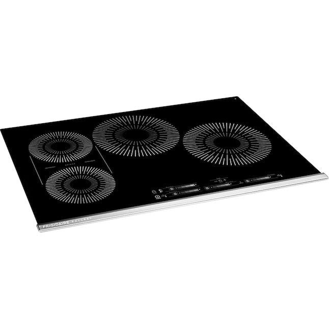 Frigidaire Gallery 30-in 4 burners Black Induction Cooktop with Bridge Element