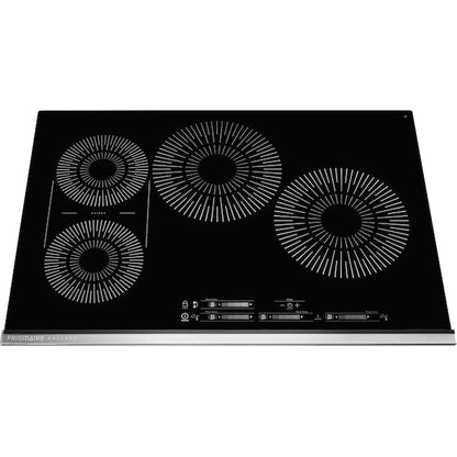 Frigidaire Gallery 30-in 4 burners Black Induction Cooktop with Bridge Element