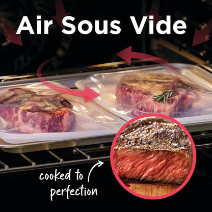 Frigidaire Gallery 30-in 5 burners 6-cu ft Air Fry Convection Oven Slide-In Natural Gas Range ( Fingerprint Resistant Stainless Steel )