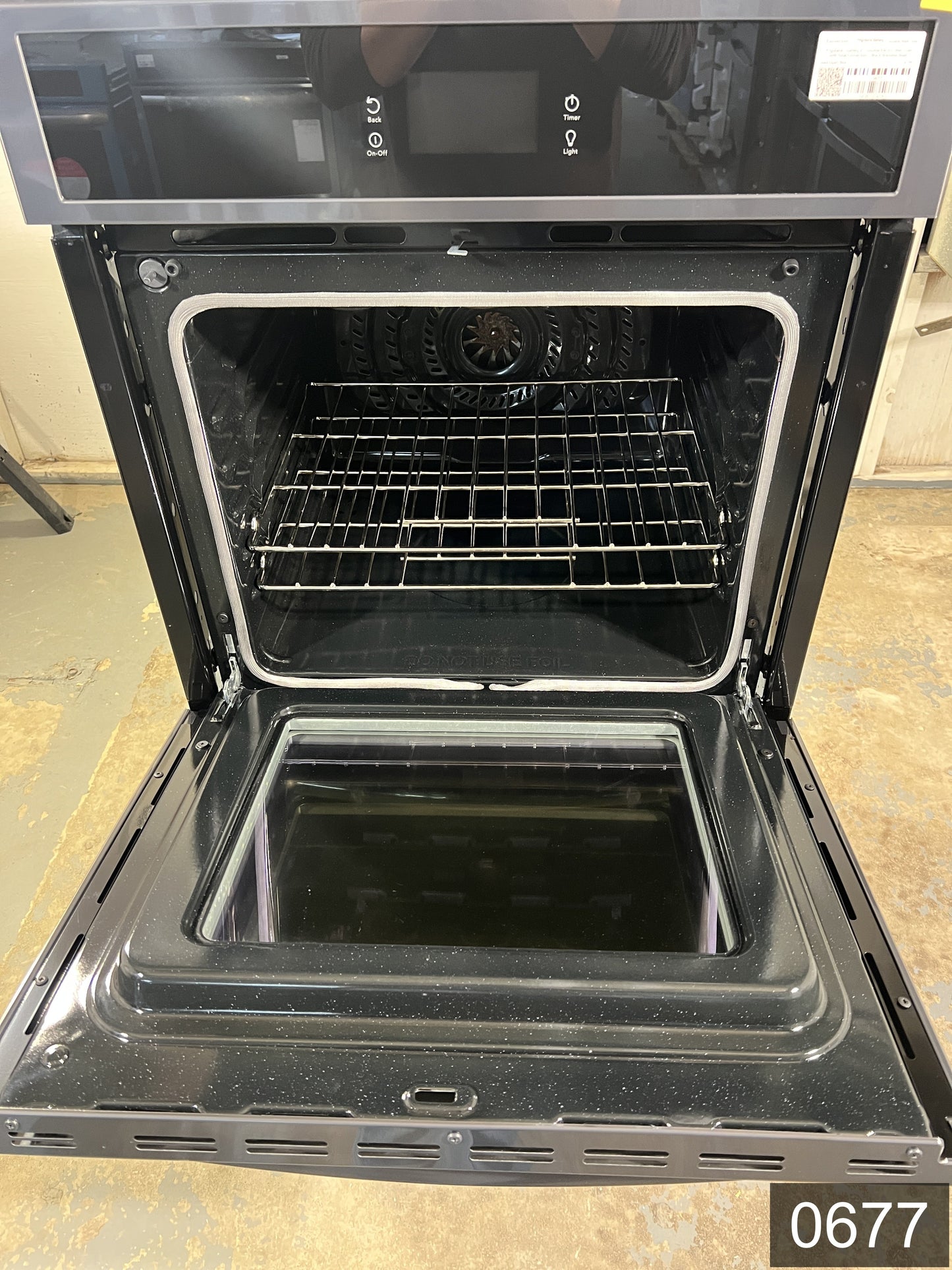 Frigidaire Gallery 27 inch Double Electric Wall Oven with Air Fry Self + Steam Cleaning ( Fingerprint Resistant Black Stainless Steel )