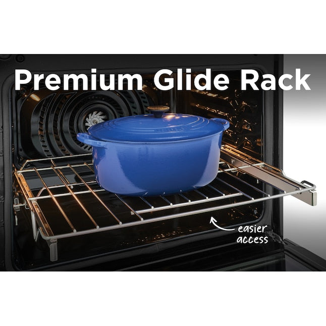 Frigidaire Gallery 30 inch Double Electric Wall Oven with Air Fry Self + Steam Cleaning ( Fingerprint Resistant Stainless Steel )