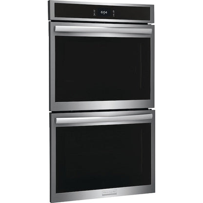 Frigidaire Gallery 30 inch Double Electric Wall Oven with Air Fry Self + Steam Cleaning ( Fingerprint Resistant Stainless Steel )