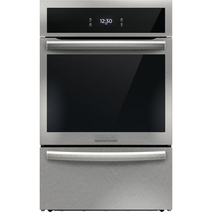 Frigidaire Gallery 24 inch Single Gas Wall Oven with Self and Steam Cleaning Air Fry and Single-fan ( Stainless Steel )