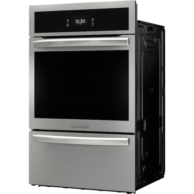 Frigidaire Gallery 24 inch Single Gas Wall Oven with Self and Steam Cleaning Air Fry and Single-fan ( Stainless Steel )
