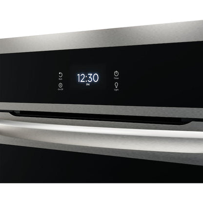 Frigidaire Gallery 24 inch Single Gas Wall Oven with Self and Steam Cleaning Air Fry and Single-fan ( Stainless Steel )