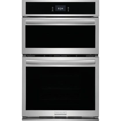 Frigidaire Gallery 27 inch Self + Steam Cleaning Air Fry Microwave Wall Oven Combo ( Fingerprint Resistant Stainless Steel )
