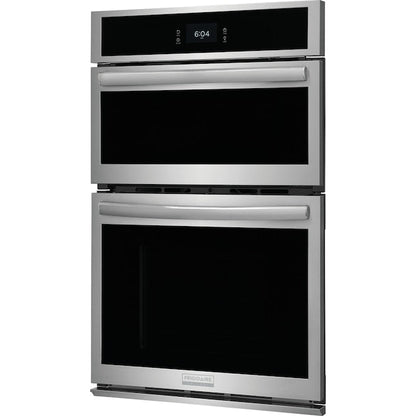 Frigidaire Gallery 27 inch Self + Steam Cleaning Air Fry Microwave Wall Oven Combo ( Fingerprint Resistant Stainless Steel )