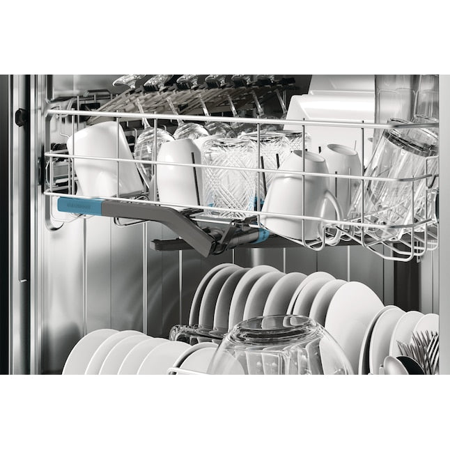 Frigidaire Gallery CleanBoost 24-in Top Control Built-in Dishwasher With Third Rack ( Fingerprint Resistant Stainless Steel ) ENERGY STAR, 47-Decibel Very Quiet Sound Level