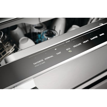 Frigidaire Gallery CleanBoost 24-in Top Control Built-in Dishwasher With Third Rack ( Fingerprint Resistant Stainless Steel ) ENERGY STAR, 47-Decibel Very Quiet Sound Level