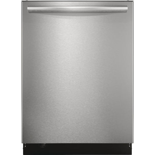 Frigidaire Gallery CleanBoost 24-in Top Control Built-in Dishwasher With Third Rack ( Fingerprint Resistant Stainless Steel ) ENERGY STAR, 47-Decibel Very Quiet Sound Level