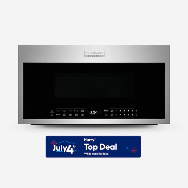 Frigidaire Gallery 1.9-cu ft 29.88-in Over-the-Range Microwave with Sensor Cooking ( Fingerprint Resistant Stainless Steel )