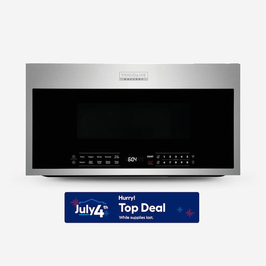 Frigidaire Gallery 1.9-cu ft 29.88-in Over-the-Range Microwave with Sensor Cooking ( Fingerprint Resistant Stainless Steel )
