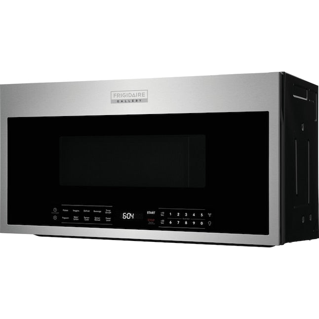 Frigidaire Gallery 1.9-cu ft 29.88-in Over-the-Range Microwave with Sensor Cooking ( Fingerprint Resistant Stainless Steel )