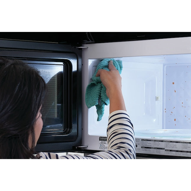 Frigidaire Gallery 1.9-cu ft 29.88-in Over-the-Range Microwave with Sensor Cooking ( Fingerprint Resistant Stainless Steel )