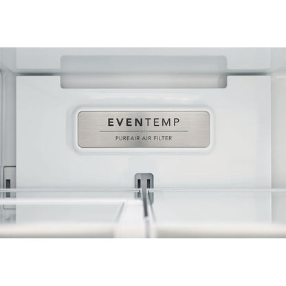 Frigidaire Gallery Counter-Depth 23.3-cu ft 3 -Door 36-in Wide French Door Refrigerator with Ice Maker with Water Dispenser ( Fingerprint Resistant Stainless Steel ) ENERGY STAR Certified