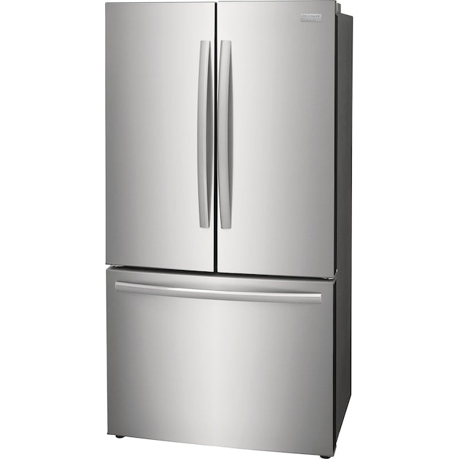Frigidaire Gallery Counter-Depth 23.3-cu ft 3 -Door 36-in Wide French Door Refrigerator with Ice Maker with Water Dispenser ( Fingerprint Resistant Stainless Steel ) ENERGY STAR Certified