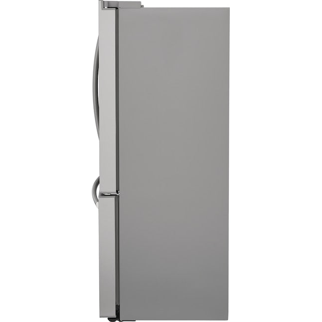 Frigidaire Gallery Counter-Depth 23.3-cu ft 3 -Door French Door Refrigerator with Ice Maker with Water Dispenser ( Fingerprint Resistant Stainless Steel ) ENERGY STAR Certified