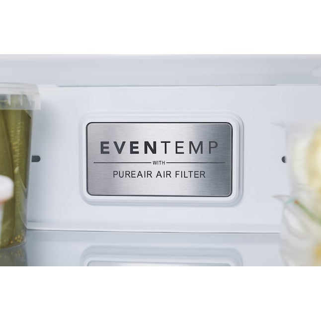 Frigidaire Gallery Standard-Depth 20-cu ft 3 -Door 30-in Wide French Door Refrigerator with Ice Maker with Water Dispenser ( Smudge-Proof Stainless Steel ) ENERGY STAR Certified