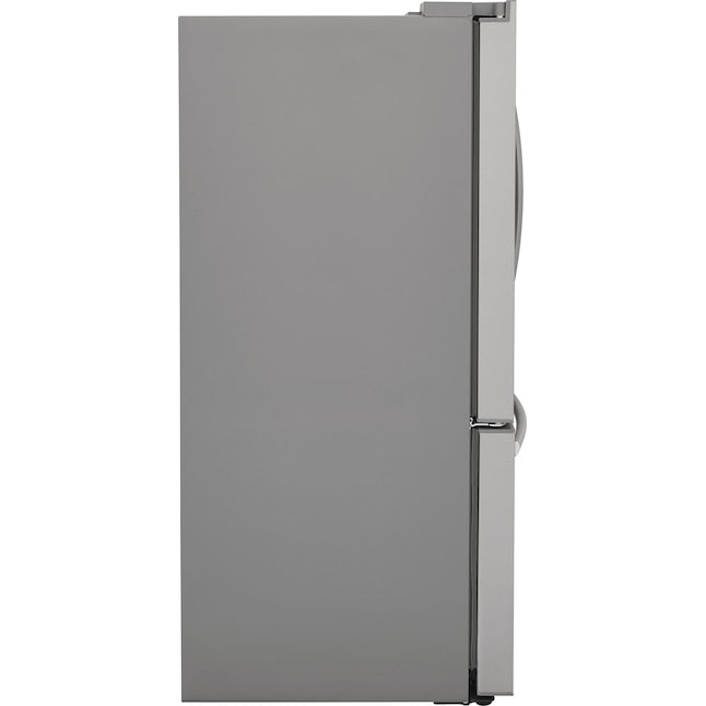 Frigidaire Gallery Standard-Depth 27.8-cu ft 3 -Door French Door Refrigerator with Dual Ice Maker with Water and Ice Dispenser ( Fingerprint Resistant Stainless Steel ) ENERGY STAR Certified