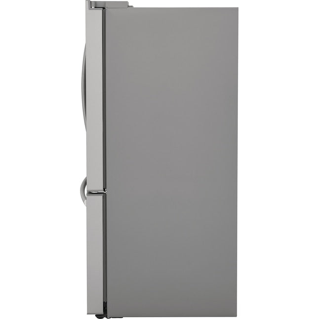 Frigidaire Gallery Standard-Depth 27.8-cu ft 3 -Door French Door Refrigerator with Dual Ice Maker with Water and Ice Dispenser ( Fingerprint Resistant Stainless Steel ) ENERGY STAR Certified
