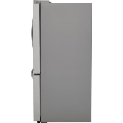 Frigidaire Gallery Standard-Depth 27.8-cu ft 3 -Door French Door Refrigerator with Dual Ice Maker with Water and Ice Dispenser ( Fingerprint Resistant Stainless Steel ) ENERGY STAR Certified