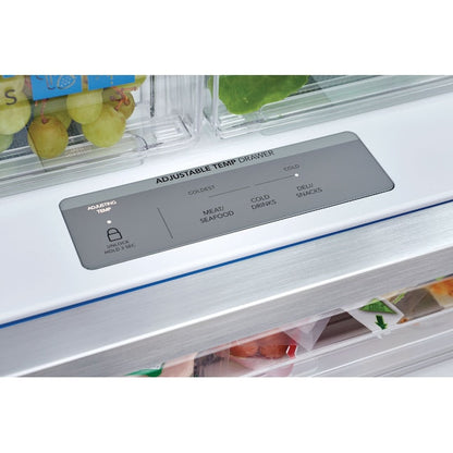 Frigidaire Gallery Standard-Depth 27.8-cu ft 3 -Door French Door Refrigerator with Dual Ice Maker with Water and Ice Dispenser ( Fingerprint Resistant Stainless Steel ) ENERGY STAR Certified