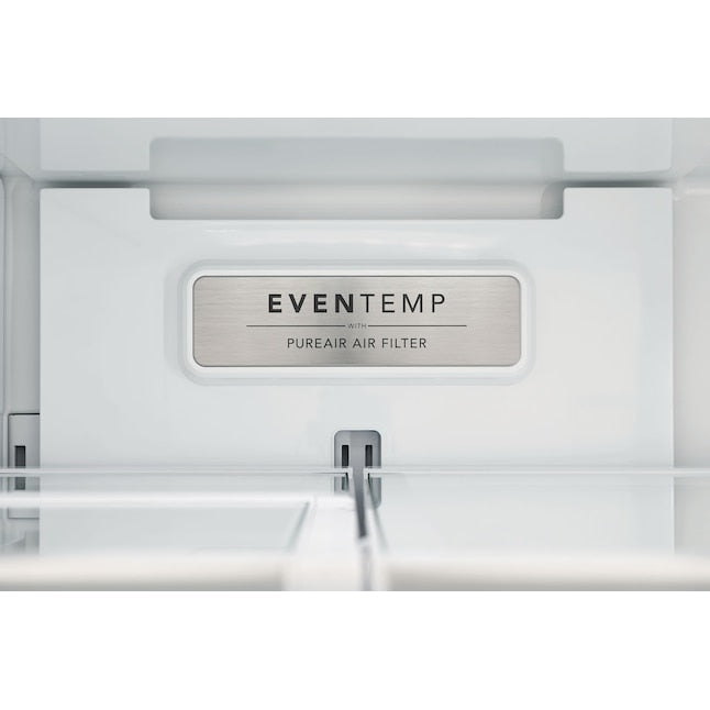 Frigidaire Gallery Standard-Depth 27.8-cu ft 3 -Door 36-in Wide French Door Refrigerator with Dual Ice Maker with Water and Ice Dispenser ( Fingerprint Resistant Stainless Steel ) ENERGY STAR Certified