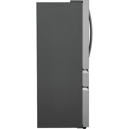 Frigidaire Gallery Standard-Depth 26.3-cu ft 4 -Door French Door Refrigerator with Ice Maker with Water and Ice Dispenser ( Fingerprint Resistant Stainless Steel ) ENERGY STAR Certified